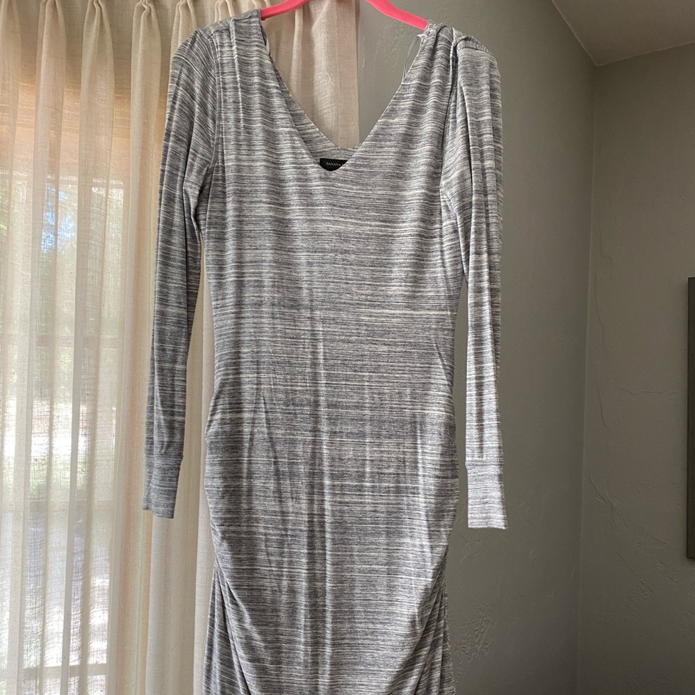 Banana Republic Long Sleeve Jersey Dress